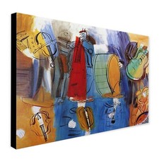 The Mexican Musicians Wall Art
