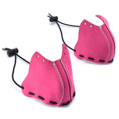 Wifa leather skate toe caps - leather,