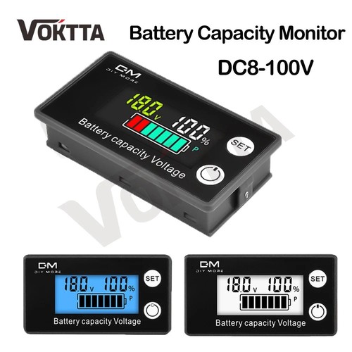 12v battery capacity - capacity, status