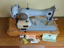 Vintage Sew-Tric Ltd SEAMSTRESS Electric Sewing Machine, Carry Case, Accessories
