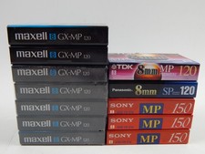Lot of 12 Maxell Sony 8mm MP