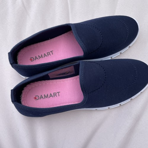 Damart ladies navy canvas - damart,