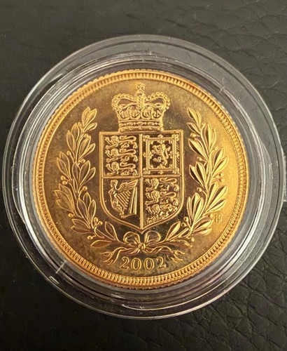 2002 full gold sovereign - sovereign,