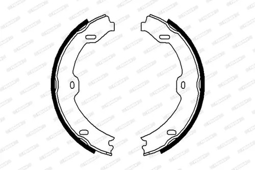 Brake shoe set - shoe,
