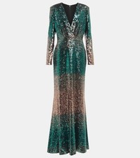 Elie Saab ALTRD Teal/Mude