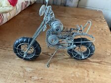 Metal Motorbike Ornament Display Piece