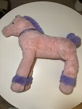 Toys R Us, Large Pink Purple Fluffy Unicorn Teddy Plush Soft Toy