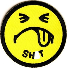 SH!T SMILEY FACE PATCH