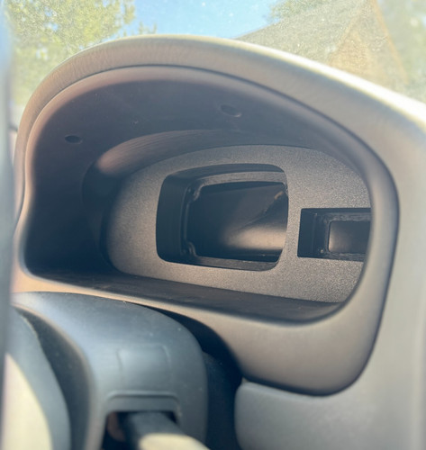 Civic dash cluster - civic, flush