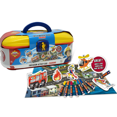 Fire station activity case - fire,