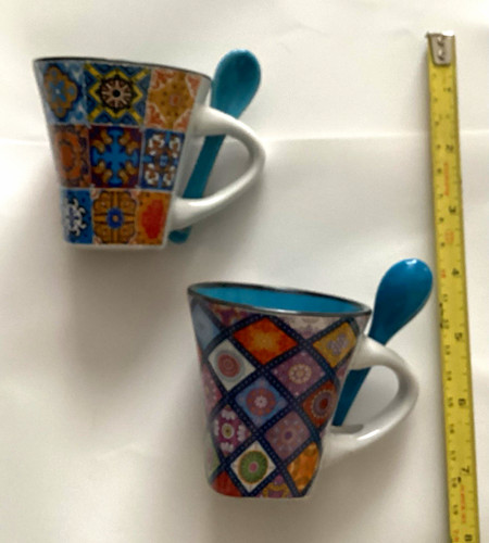 Geometric espresso cup set for - set,