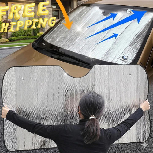 Large windscreen sun shade car - sun,