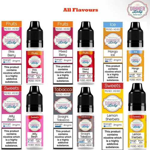 Dinner lady premium liquids - dinner,