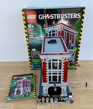 LEGO 75827 Ghostbusters Firehouse HQ Retired Set Complete w/ Minifigures