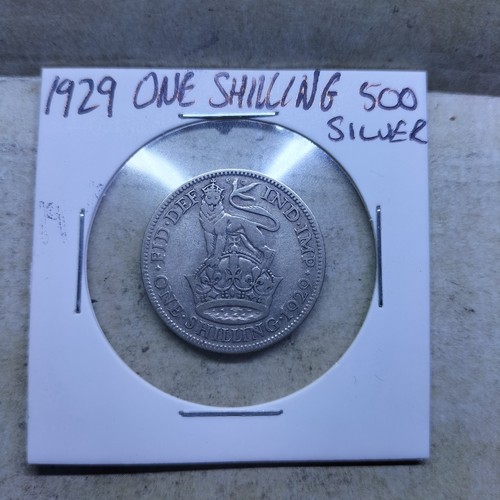 1929 one shilling - 1929,