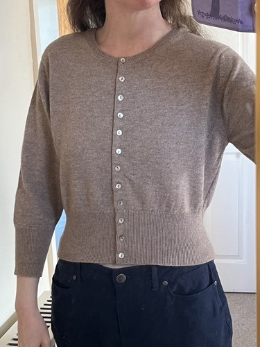 Brora 100 cashmere cropped - brora, 100%