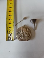 Silver Perfume Bottle And