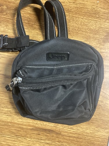 Jeep mini backpack black 8x6 - jeep,