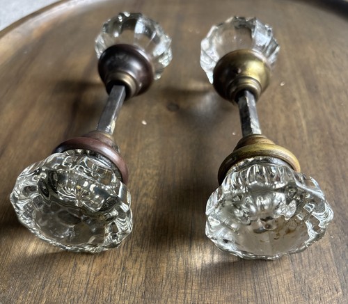 Door knobs point brass - 12,