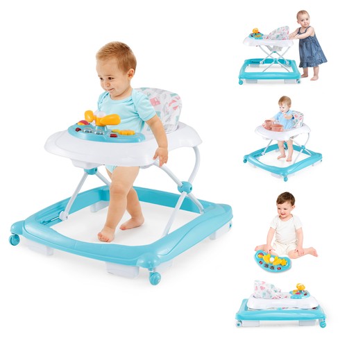 Costway foldable baby walker - costway,