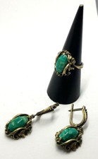 russian set of earrings and