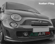 Abarth 595 Styling- Outline Letters - Diffuser Badge Multiple Colours