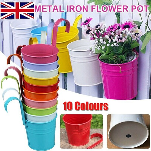 20x metal hanging pots - pots, plant