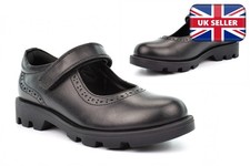 Girls Leather School Shoes
