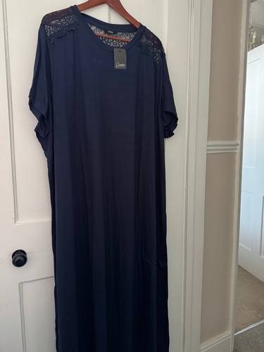 Pretty secrets navy nightdress - pretty,