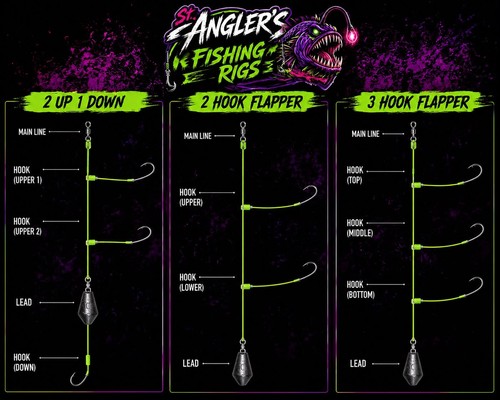 Hook flapper rigs - hook,
