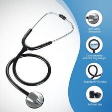 SCIAN Stethoscope for Nurse - Deluxe Single Head Stethoscope for Medical and Cli