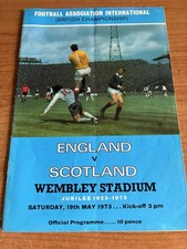 England V Scotland 19th May