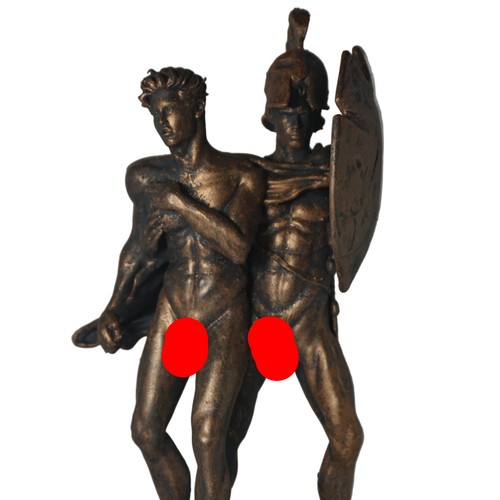 Gay fine art statue - gay,