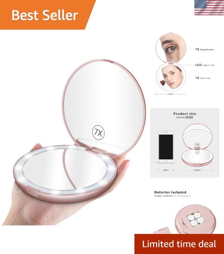 Lighted compact travel - 5",