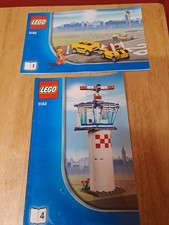 LEGO City 3182 Airport Incomplete With 3 Of 4 Manuals
