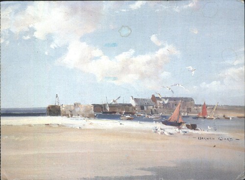 Vintage royle postcard lyme - postcard,