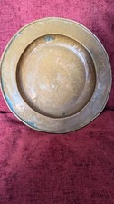 Antique Copper/Bronze Wall Plate / Bowl 27cm Diameter