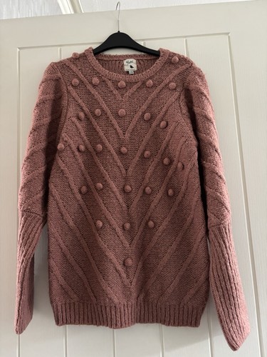 Ladies yumi pink knitted - yumi,