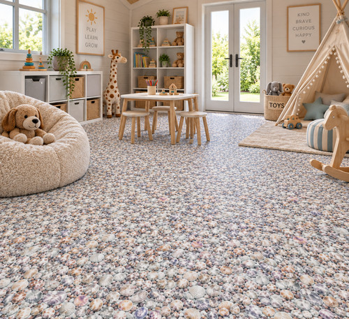 Seashells effect vinyl - seashells,