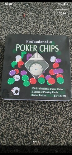 Professional poker chips - chips, set