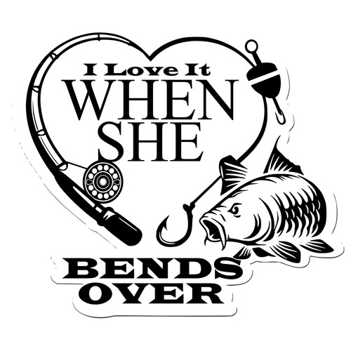 Carp fishing funny vinyl - fishing,