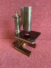 vintage R&J Beck microscope stand for spares or rebuild.