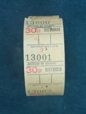 COLWYN BOROUGH 30p BUS