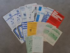 BUNDLE 17 VINTAGE NON-LEAGUE 1970's PROGRAMMES=ALL WITH TEAM CHANGES SCORES ETC
