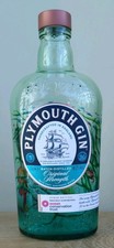 Empty Limited Ocean Edition Plymouth Gin Bottle 70cl - Ocean Conservation Trust