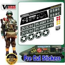 Action Man Stickers Cherilea