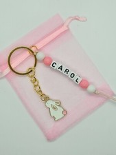  Personalised rabbit Keyring