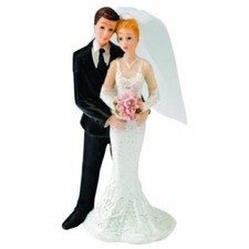 Groom and Bride Wedding Cake