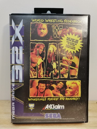 Sega mega drive 32x - drive, wwf