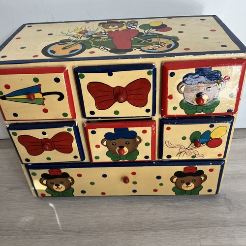 Vintage french wooden painted - wooden,